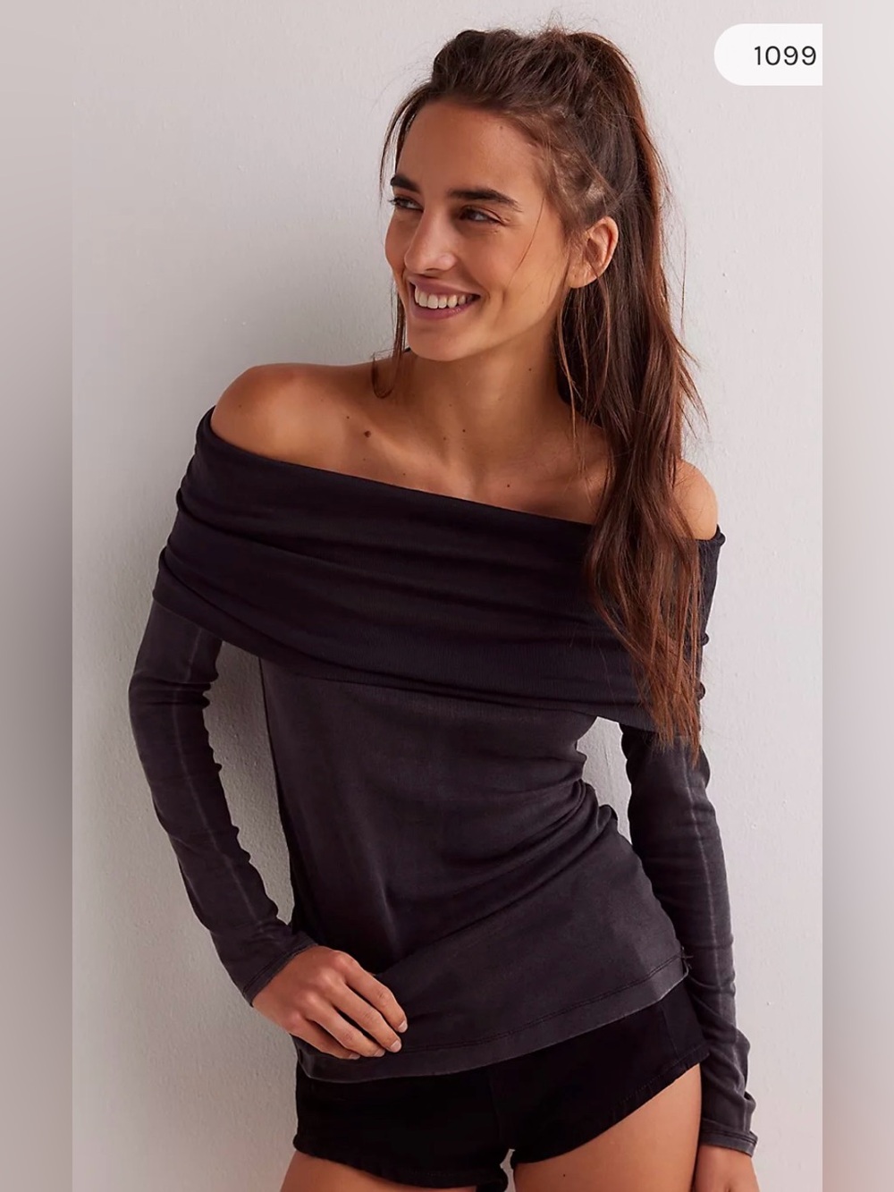 We the free by free people off the shoulder top